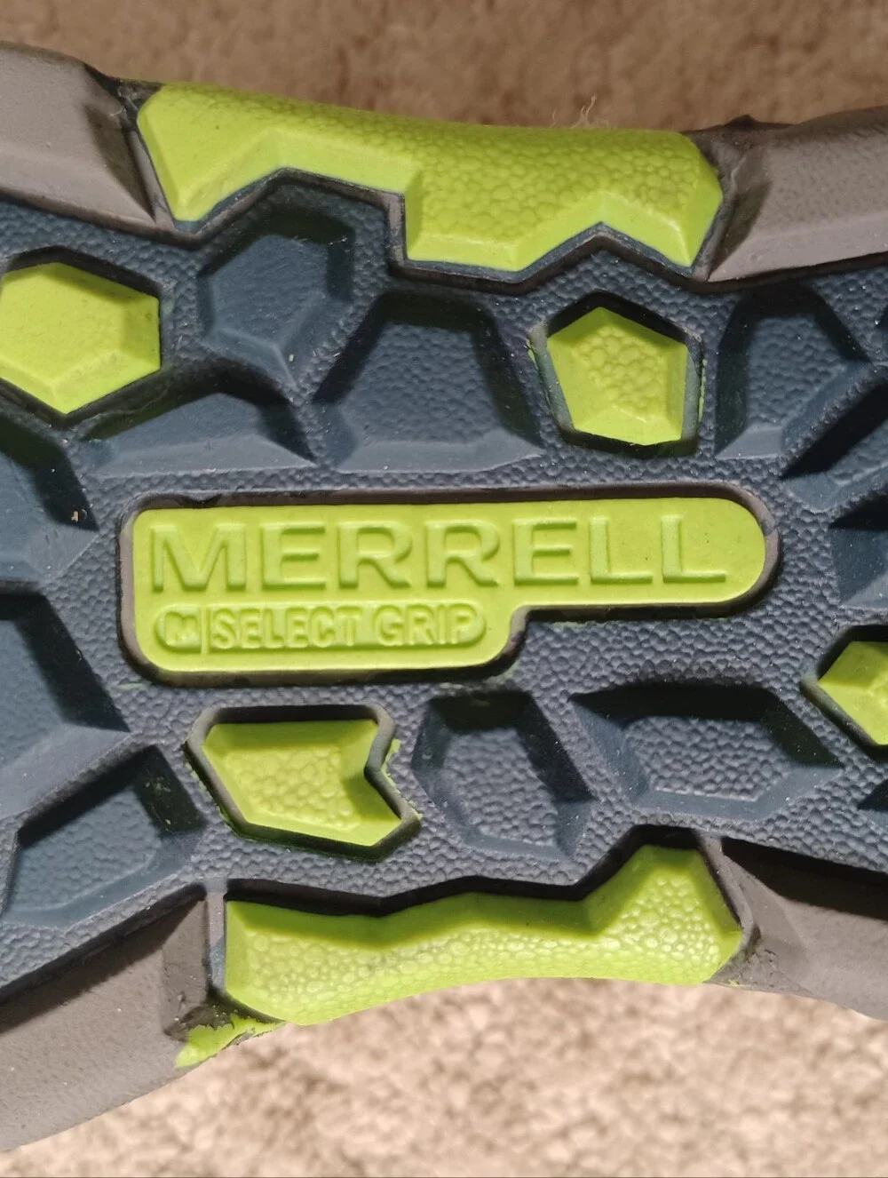 Youth Merrell Hydro Hiker Sandal - Blue/Green (Size 6Y)